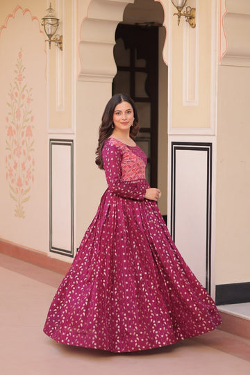 Celvora Premium Gown 2025 – Party & Ethnic Wear Ready