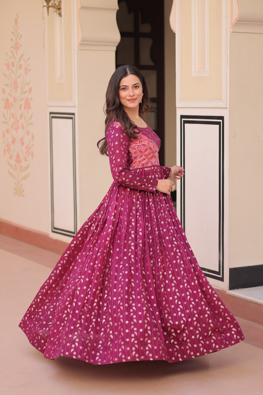 Celvora Premium Gown 2025 – Party & Ethnic Wear Ready